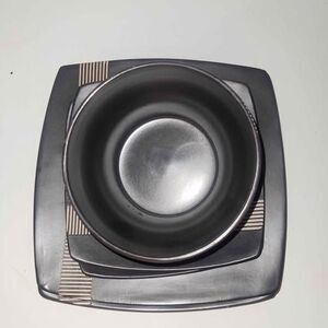 Threshold Ogai Stoneware Dinner Plate, Salad Plate, and Bowl Set